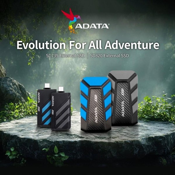 新股配资网 军规级 1.22m 抗跌落，威刚推出 SC735 / SD820 移动固态硬盘