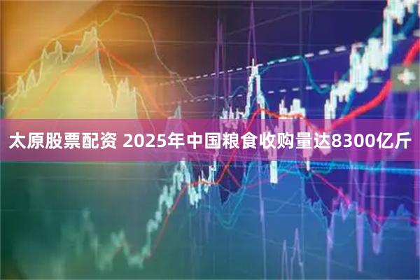 太原股票配资 2025年中国粮食收购量达8300亿斤